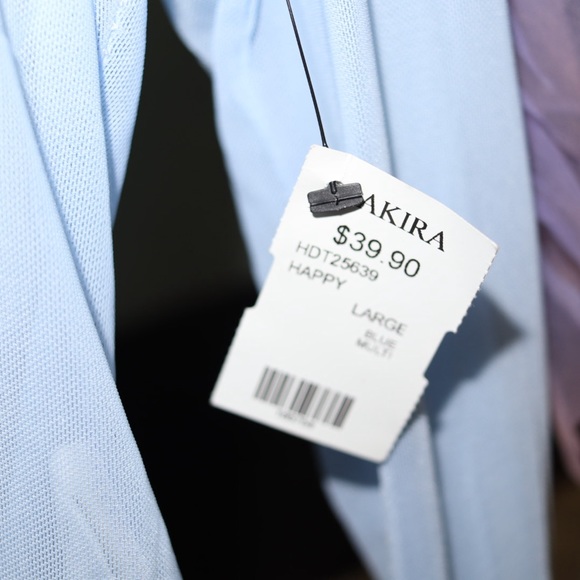 Sheer Pastel Ruffle Top - Picture 3 of 3